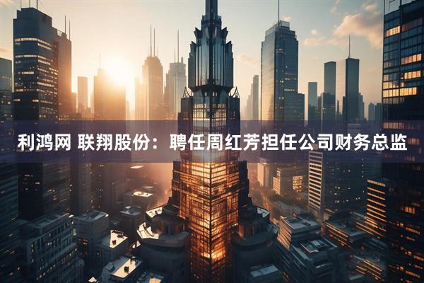 利鸿网 联翔股份：聘任周红芳担任公司财务总监