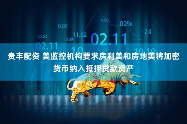 贵丰配资 美监控机构要求房利美和房地美将加密货币纳入抵押贷款资产