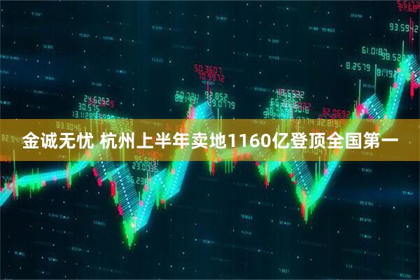 金诚无忧 杭州上半年卖地1160亿登顶全国第一
