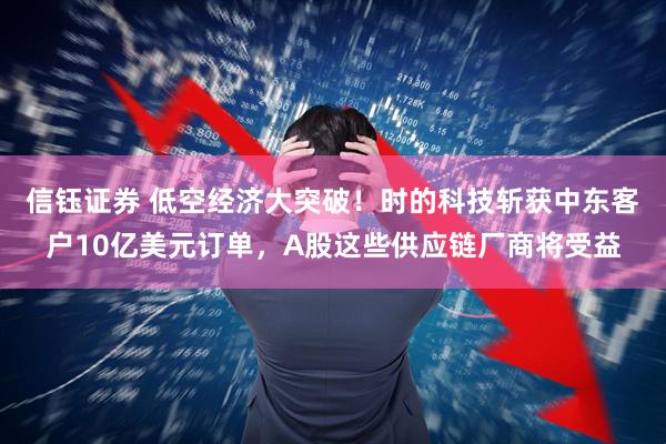 信钰证券 低空经济大突破！时的科技斩获中东客户10亿美元订单，A股这些供应链厂商将受益