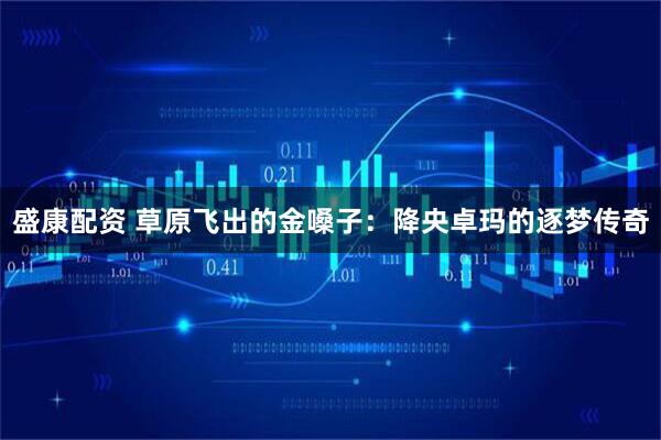 盛康配资 草原飞出的金嗓子:降央卓玛的逐梦传奇